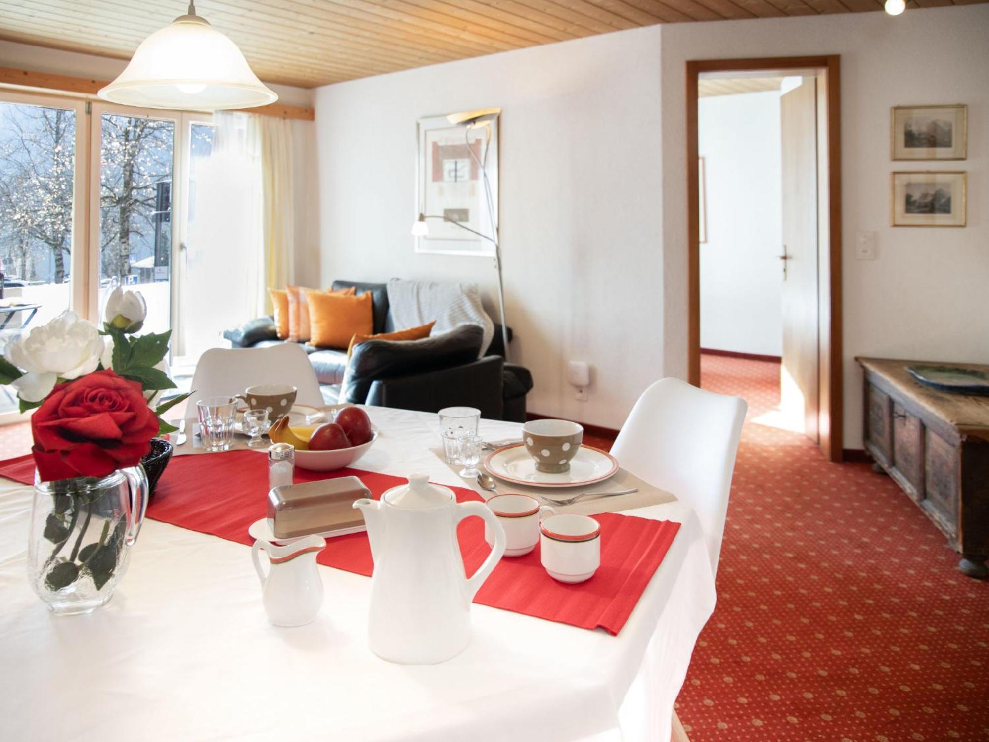 Apartment Chalet Abendrot Apartments-15 By Interhome 格林德瓦 外观 照片